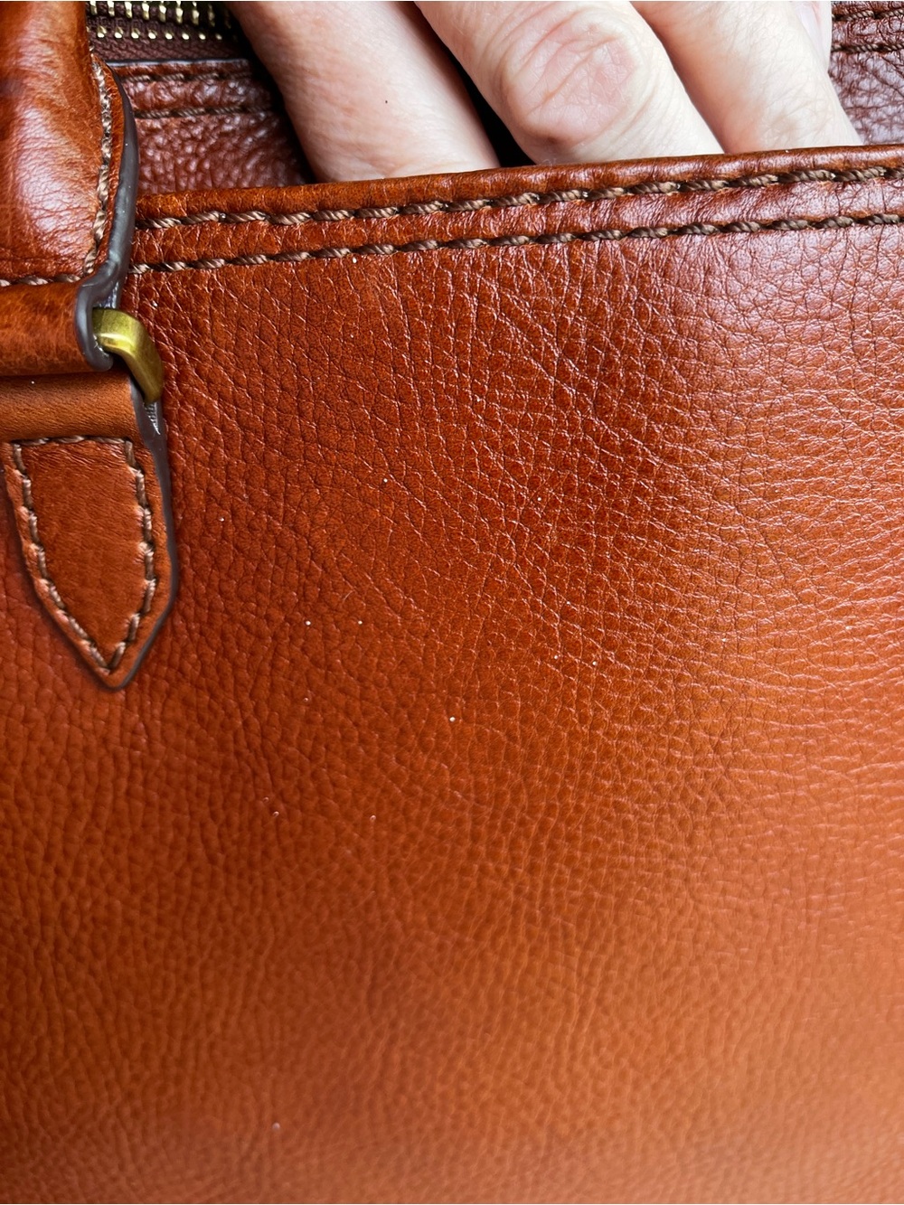 Fossil Ryder Structured Satchel - Picture 8 of 15